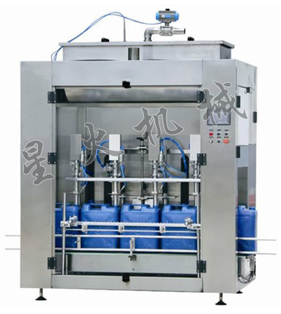 4頭全自動(dòng)液體稱(chēng)重灌裝機(jī)