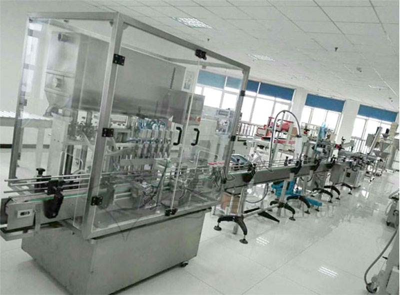 六頭醬類(lèi)灌裝機(jī)-醬料自動(dòng)灌裝生產(chǎn)線(xiàn)