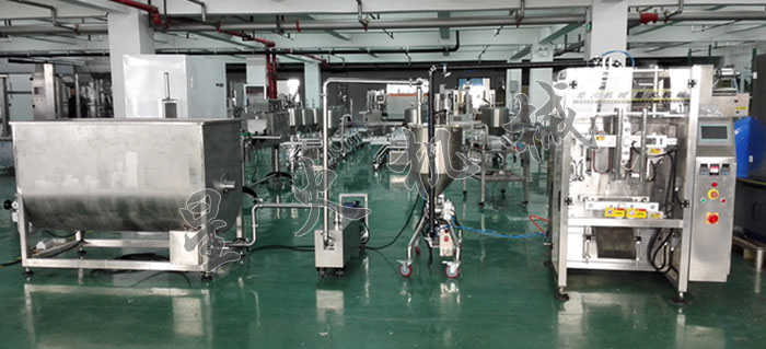 火鍋料包裝生產(chǎn)線