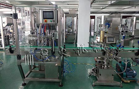 全自動調味醬灌裝生產(chǎn)線(調味醬灌裝機+自動真空旋蓋機)