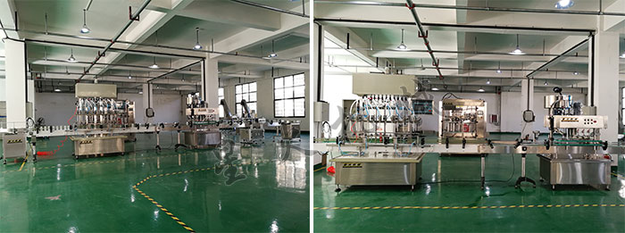 南京星火醬油自動灌裝線相關(guān)客戶案例廠房實拍