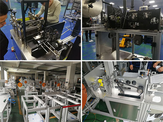 星火kn95口罩生產(chǎn)設(shè)備廠家及kn95口罩機設(shè)備細節(jié)展示